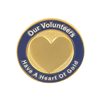 Volunteers Have a Heart of Gold